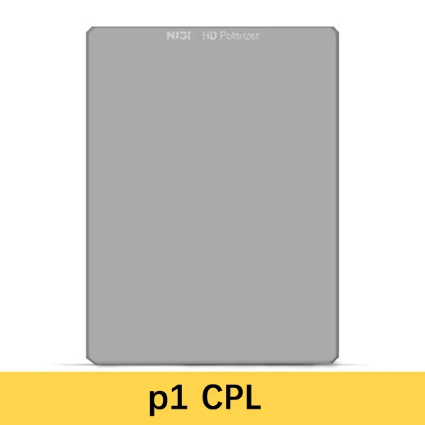 Цвет: желтый NISI P1 фильтры для фотографии комплект с CPL ND8 GND 0,9 держатель фильтра для iPhone 7 8 X samsung XIAOMI универсальный смартфон - Цвет: Цвет: желтый