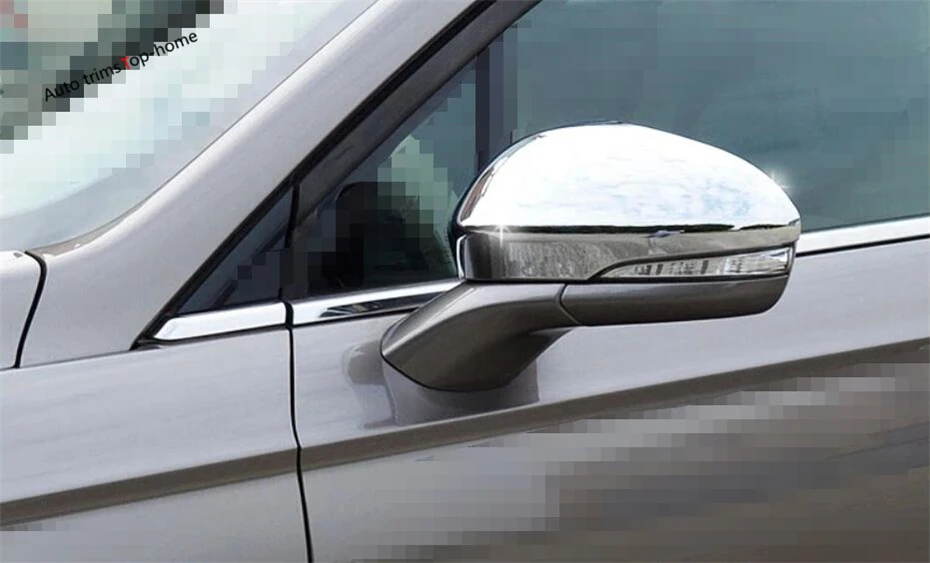 Yimaautoпланки зеркало заднего вида Защитная крышка отделка Подходит для Ford Mondeo/Fusion 2013 ABS хром стиль