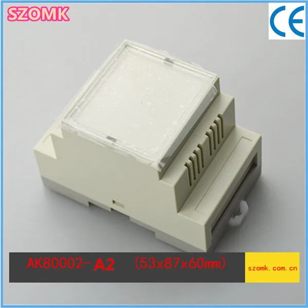 Пластиковый корпус проект коробка Электро Шокер (4 шт.) 53*87*60 мм din rail пластиковый