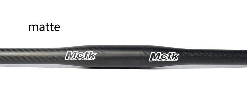 MCFK углеродное волокно MTB велосипедный Руль Горный велосипед плоский руль 31,8 мм 620 660 700 720 740 мм велосипедные детали матовые стержни