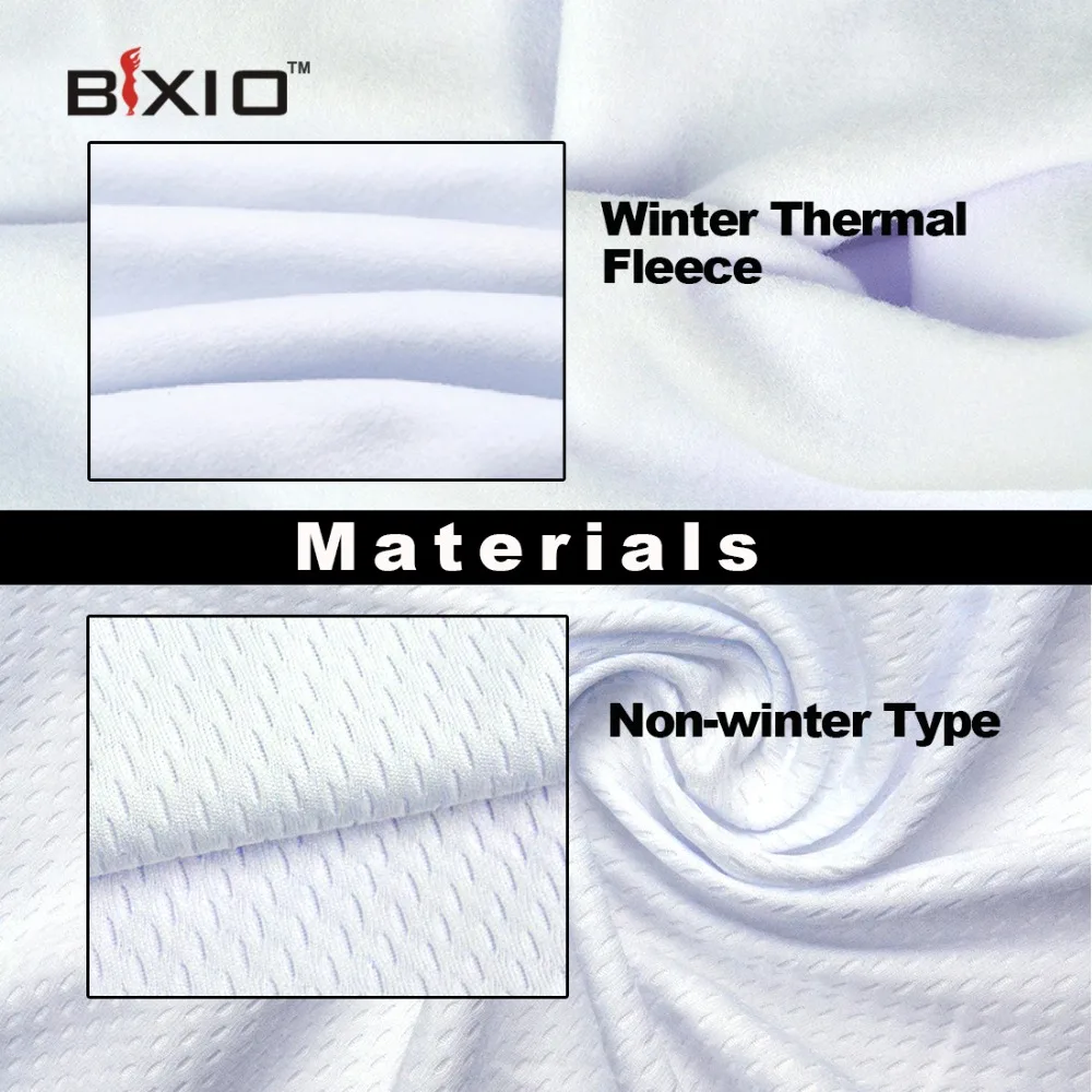 Бренд BXIO Зимняя Теплая Флисовая профессиональная команда Майки для велоспорта