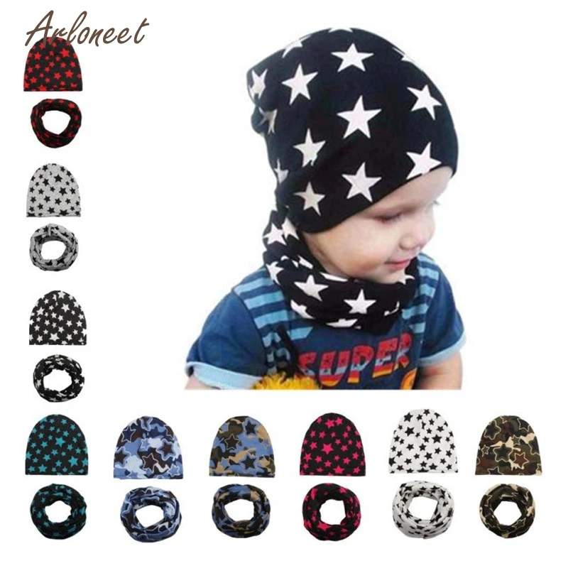 TELOTUNY 9 Colors Cute Fashion Hat New Winter Baby Girl Boy Cap Children Hats Kids Scarf Hot 2017 drop shipped ST25 |