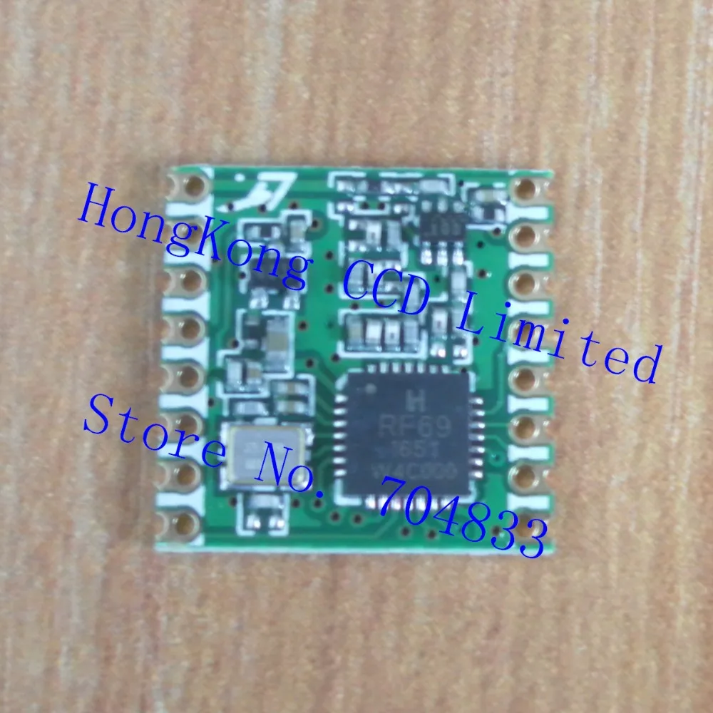 Модуль частотного приемопередатчика RFM69HCW 100nW 433/868/915 МГц|can module|module 433can transceiver |