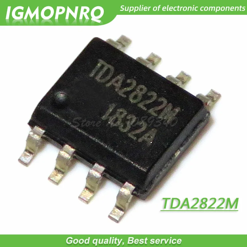 10 шт. усилители звука TDA2822M TDA2822 TDA2822D SOP 8 новые оригинальные Усилители с двумя Lo Volt
