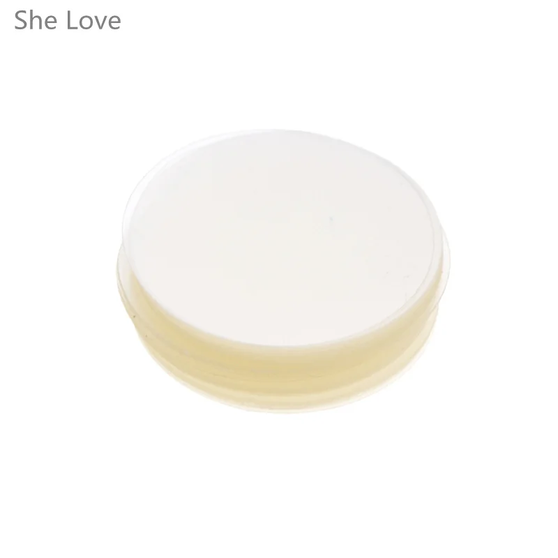 Шт. 100 шт. белый пластик значок булавка для самостоятельного размещения