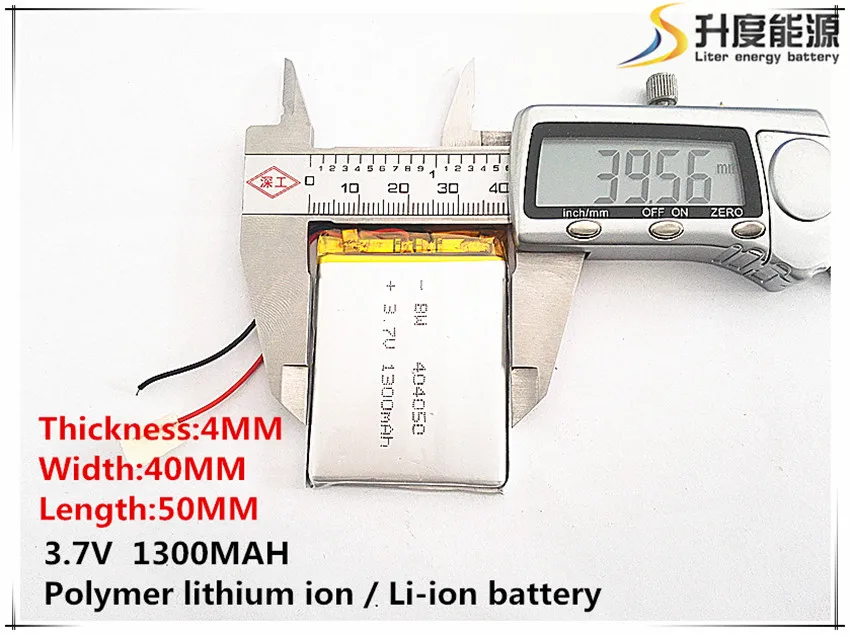 

10pcs [SD] 3.7V,1300mAH,[404050] Polymer lithium ion / Li-ion battery for TOY,POWER BANK,GPS,mp3,mp4,cell phone,speaker