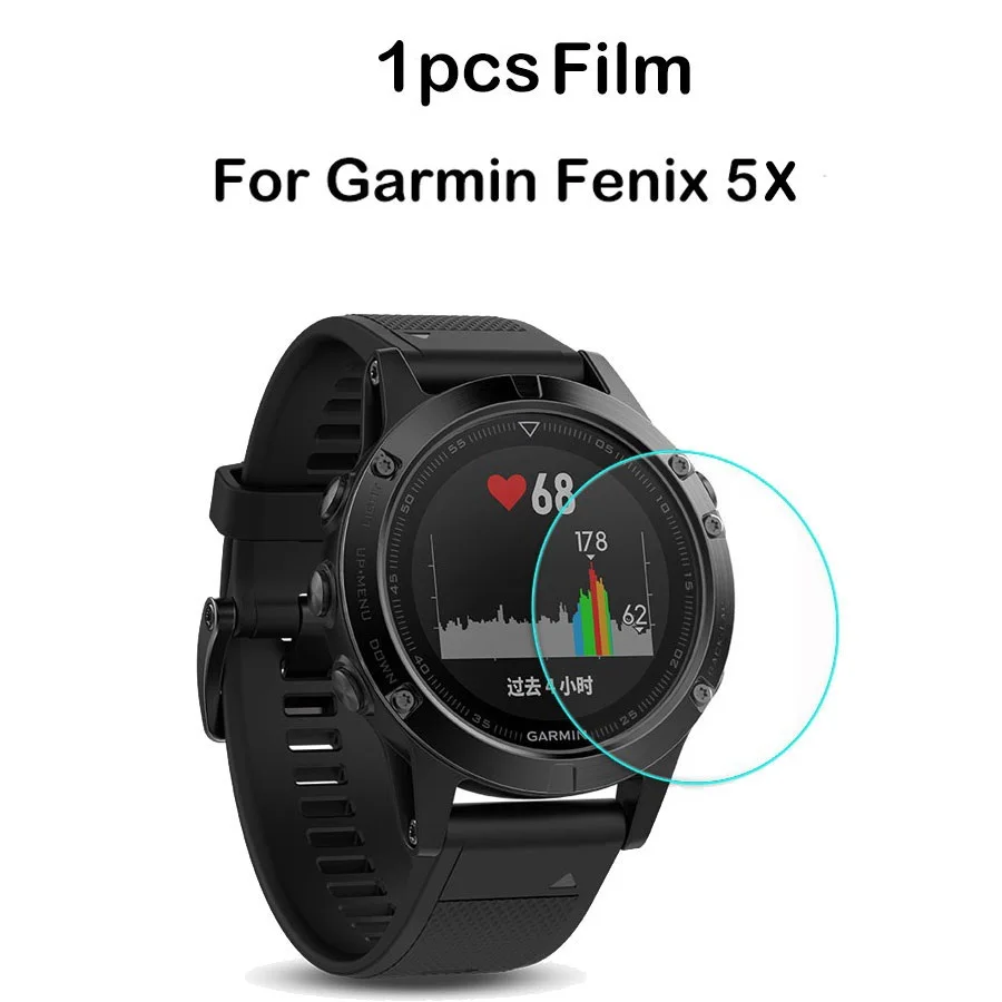 1Pcs film 26 мм ремешок Quick Release силиконовый Easyfit замена из силикагеля, мягкий ремешок для наручных часов Garmin Fenix 3 HR 6X 5X Plus smartwatch - Цвет: 1Pcs film