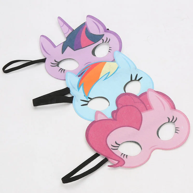 3 шт. игрушки My little pony маски маска на глаза для косплея принцесса Пинки Пай