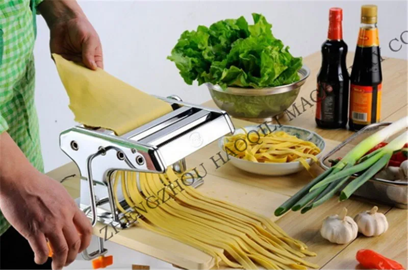 Ручная машинка для производства лапши из нержавеющей стали бытовая макаронных