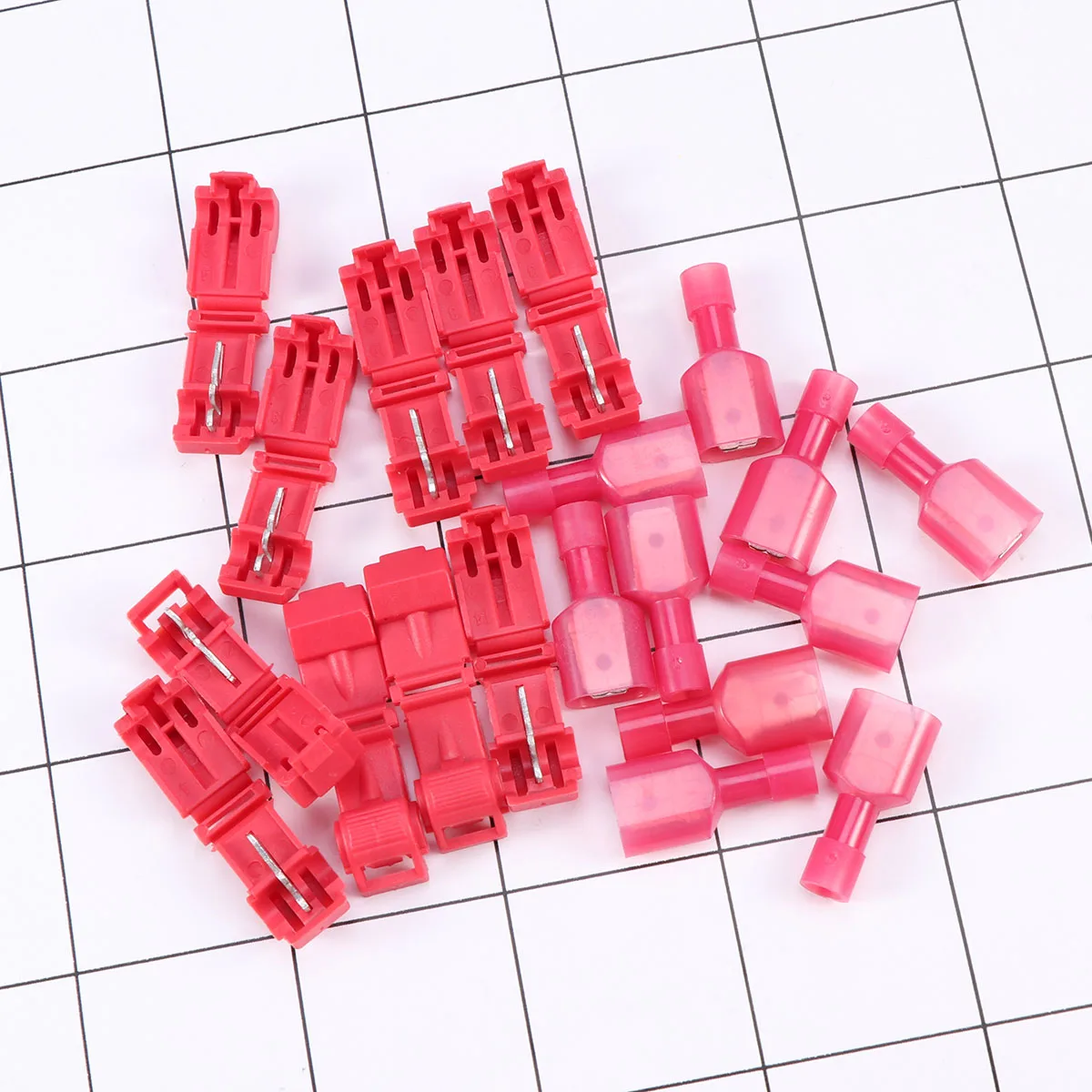 10 шт Т образные соединители Бесплатный провод пластиковые неразрушающие плоские