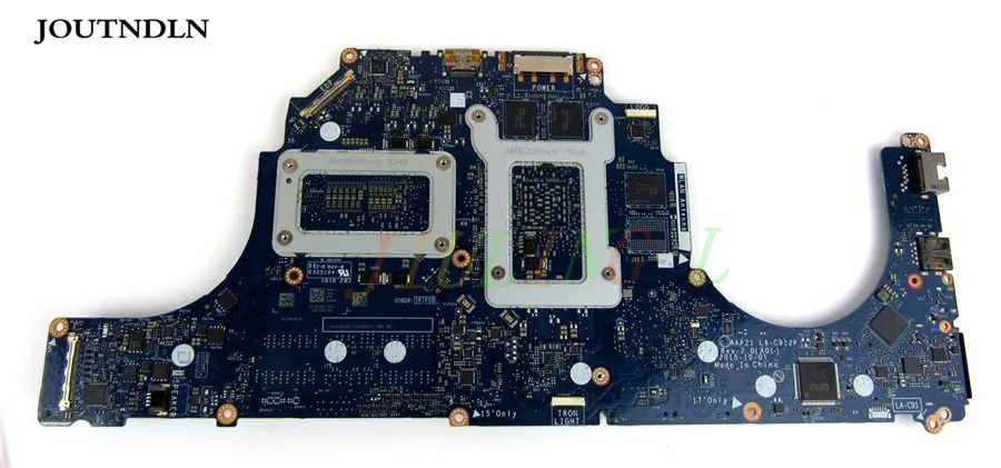 JOUTNDLN для Dell Alienware 17 R3 Материнская плата ноутбука CN-0DVV6W 0DVV6W DVV6W LA-C912P i7-6700HQ GTX970M GPU 2GB |