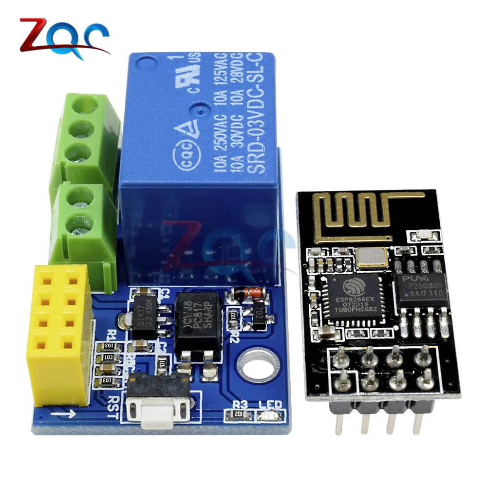 Релейный модуль ESP8266 ESP 01S 5V WiFi умный дом дистанционный переключатель для Arduino Phone