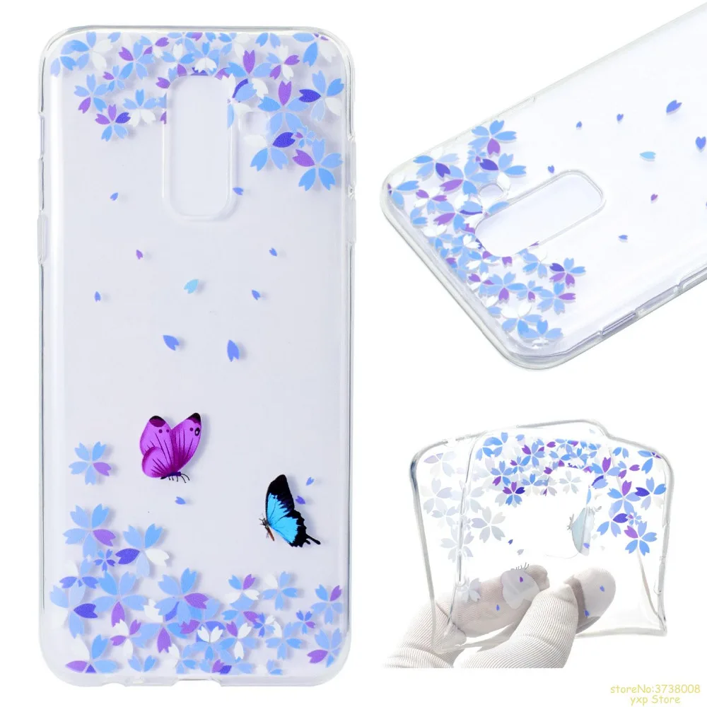 Для samsung A6 плюс A6PLUS чехол для телефона цветами башней принт в виде одуванчиков