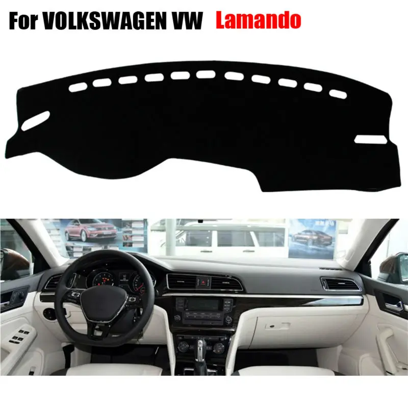 

Car dashboard covers mat For VOLKSWAGEN VW Lamando 2015 left hand drive dashmat pad dash cover Instrument platform accessories