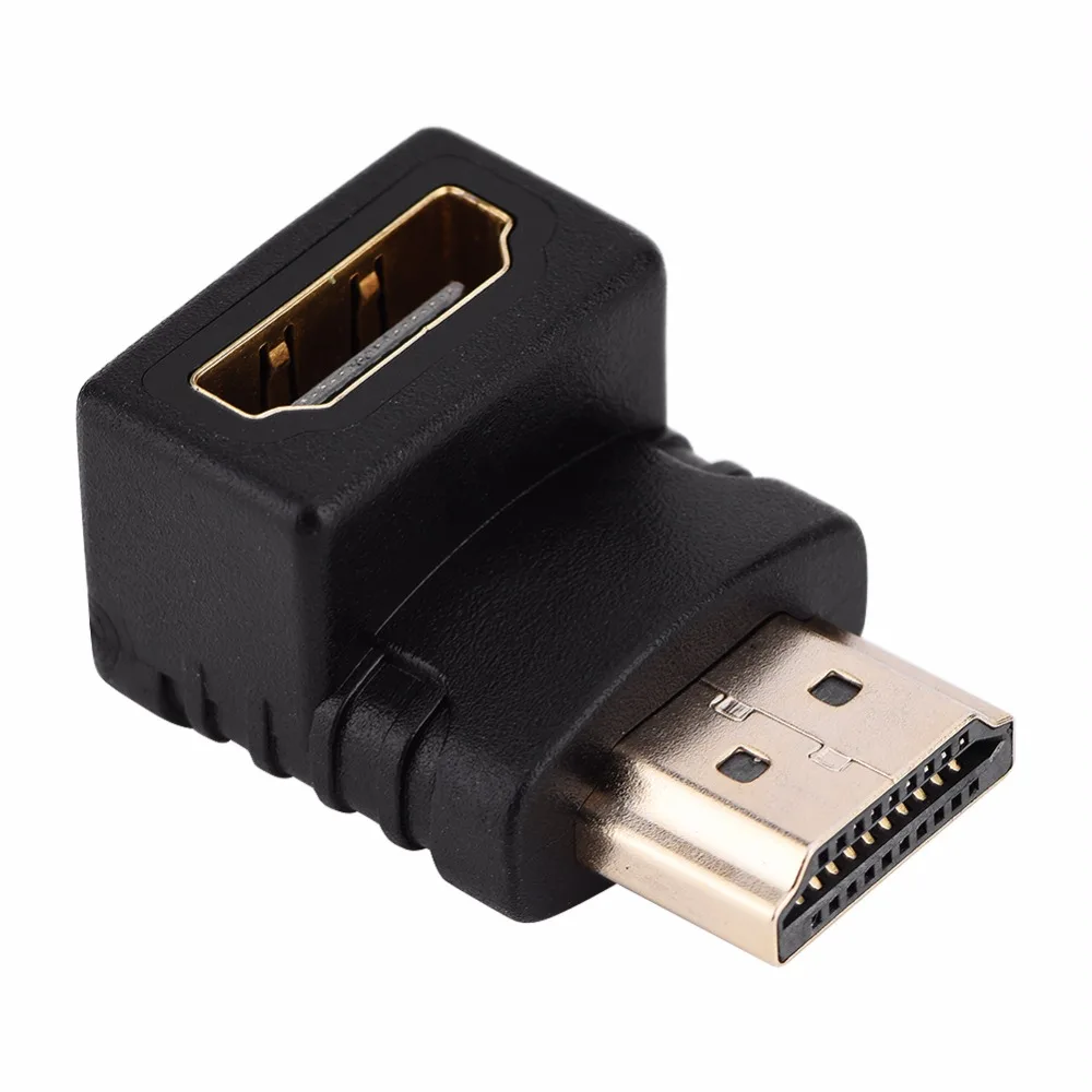 Hdmi кабель адаптер мужчина к HDMI Женский 270/90 градусов преобразователь удлинитель