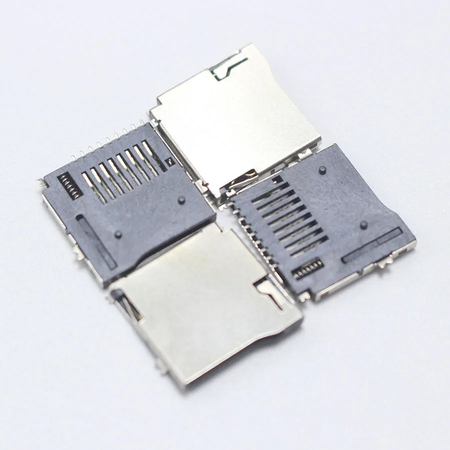 10 шт./лот 9pin Разъем для карты Micro SD размер 14х15 мм TF подходит телефона планшета