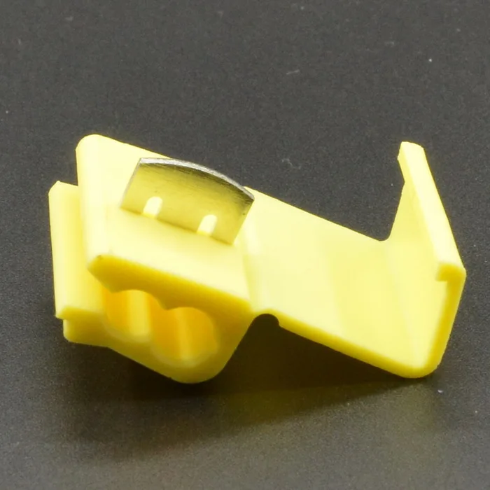 Проводки быстрый разъем для без потерь сломанной кабеля к югу от линии желтую