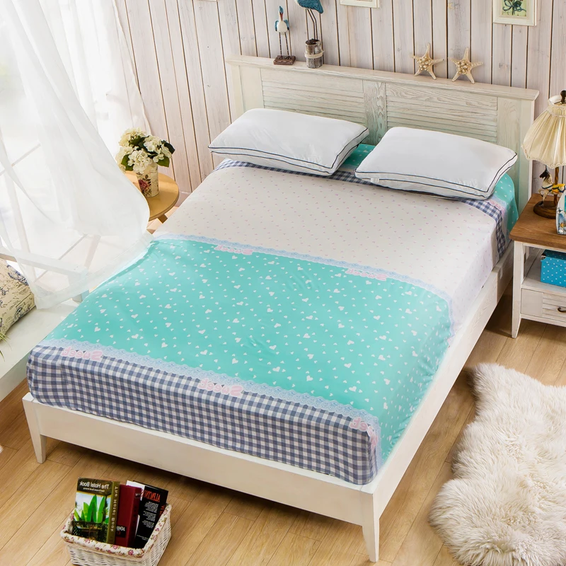 Домашний Текстиль Цветные Матрас Колодки Обложка Постельное Белье