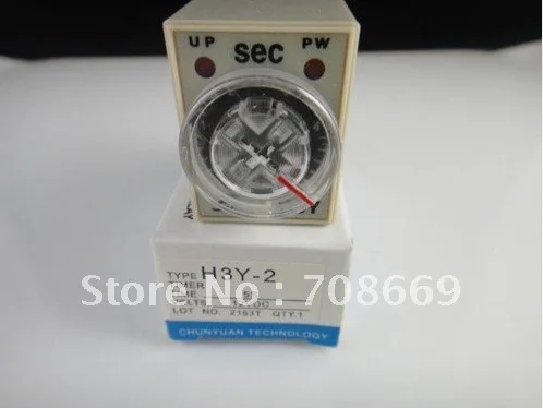 AC 110V H3Y-2 таймер задержки Реле времени 0-30 секунд 110VAC и база | Обустройство дома