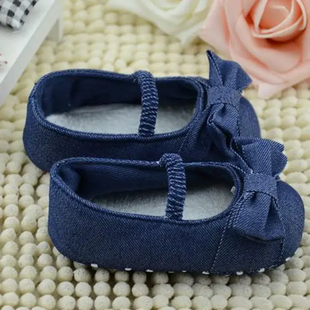 Детская обувь LONSANT с бантом из джинсовой ткани 2018|baby first shoes|baby shoesfirst baby shoes |