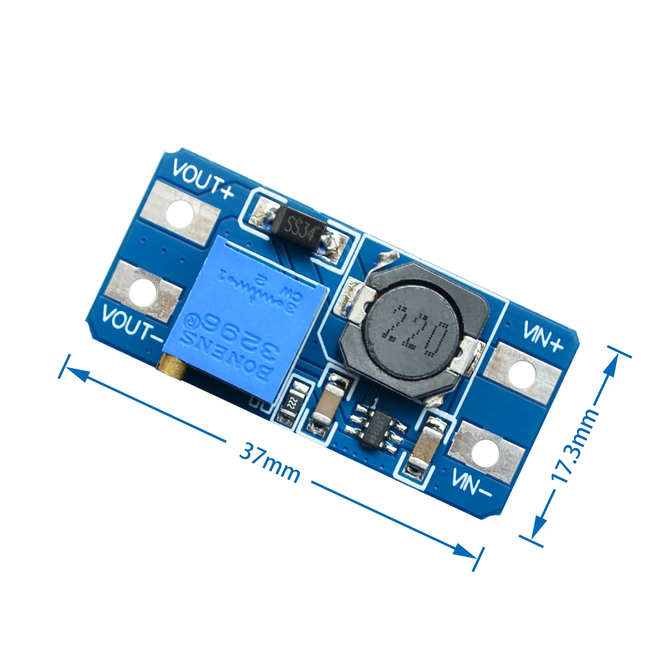 5 шт./лот MT3608 DC-DC регулируемый Повышающий Модуль 2A повышение пластина 2A Step Up Модуль с MICRO USB 2 V-24 V 5V 9V 12V 28V LM2577