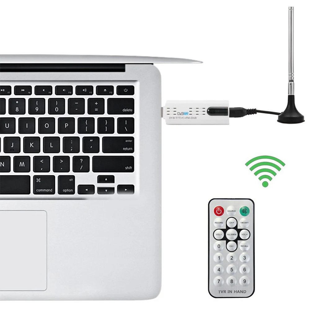 Lusya USB DVB-T/T2/c FM DAB PLP многомодовый SDR цифровой ТВ-тюнер T0235 | Электроника
