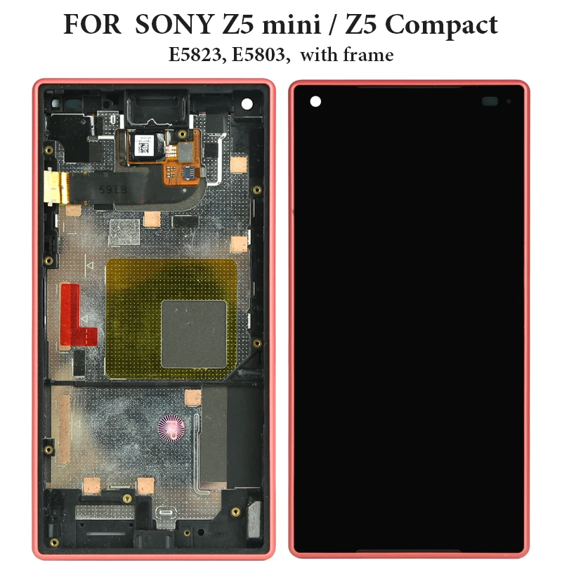 AAA + для Sony Xperia Z5 Mini Compact E5823 E5803 сенсорный ЖК-экран дисплей дигитайзер сборка