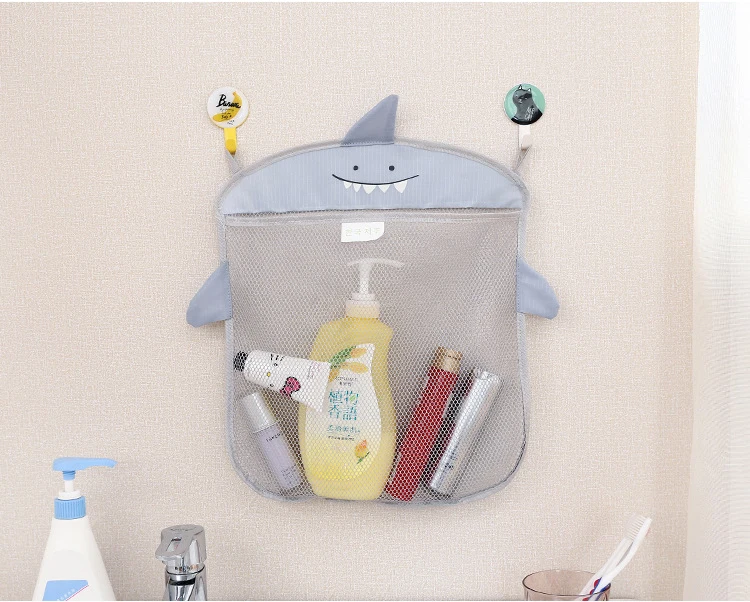 Cartoon Nice Bathroom Hanging Basket Baby Children Bath Toys Storage Organic Klapp Mesh | Игрушки и хобби