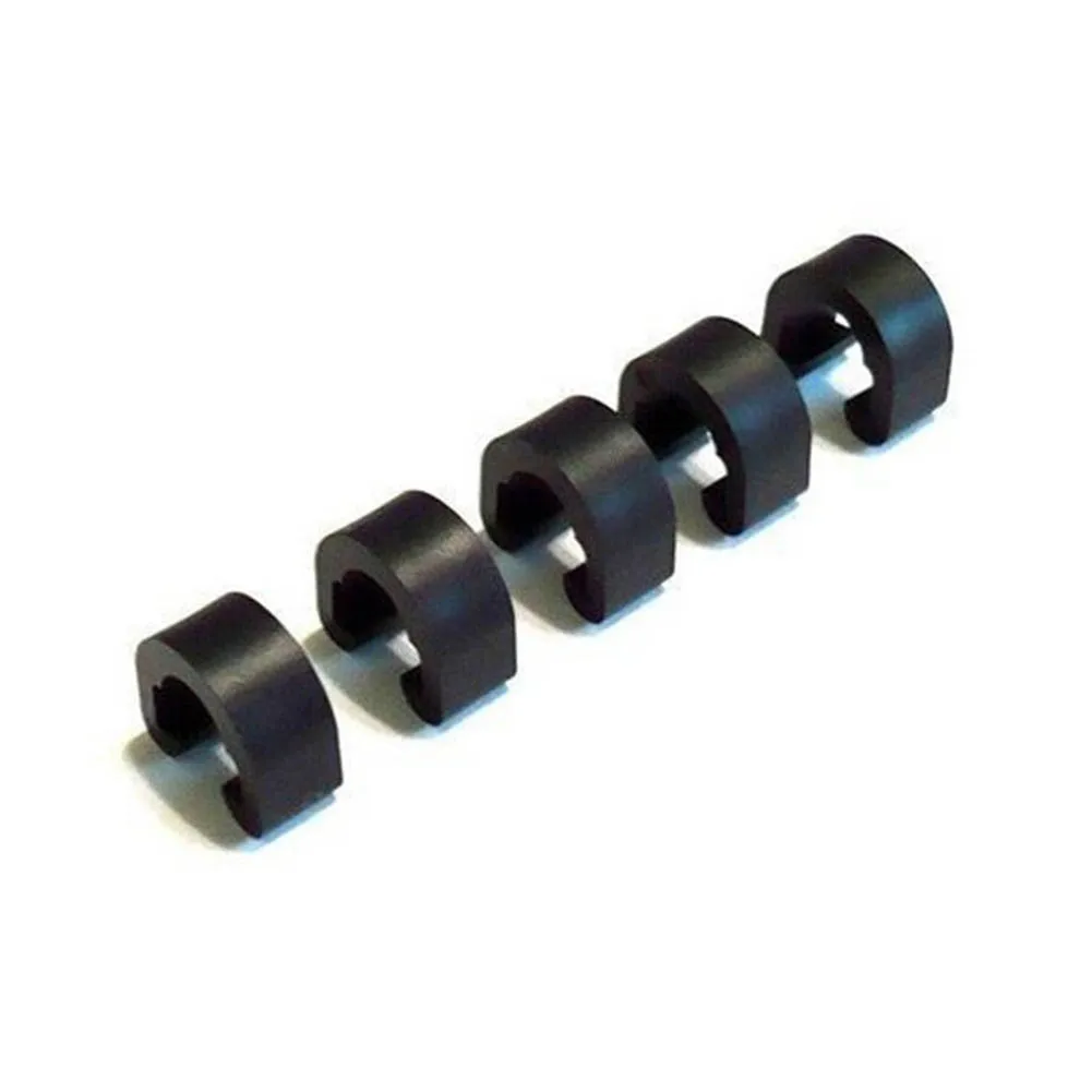 

10Pcs MTB Bike Bicycle Frame C Type Buckle Cable Housing Hose Tube Shifter Brake Cable Guides Button Fixed Tubing Clips