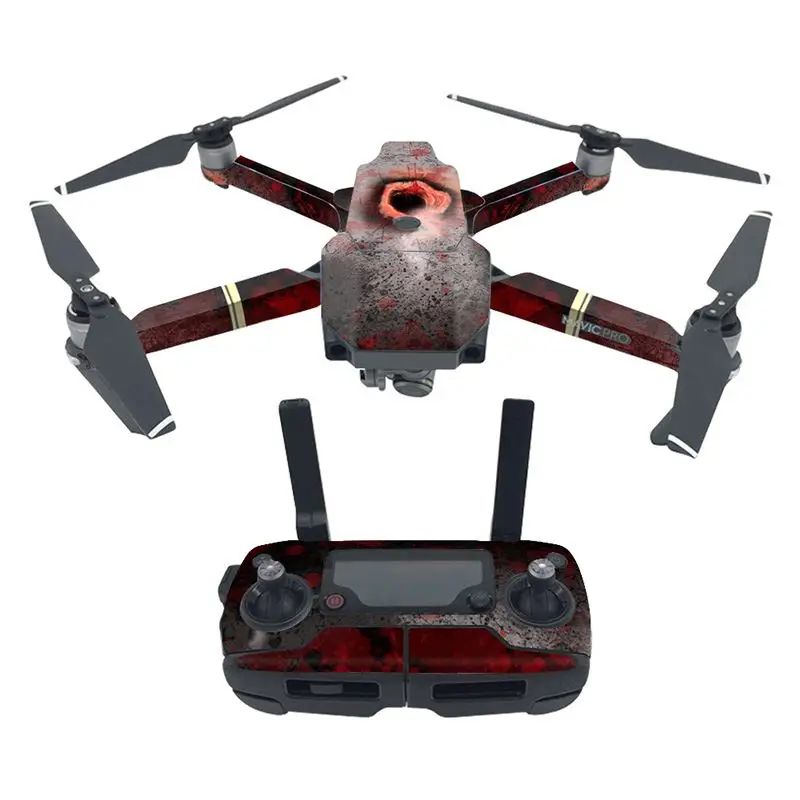 Водонепроницаемый наклейка для DJI Мавик Pro Полное покрытие кожи стикер - Цвет: TN-MavicPro-0027