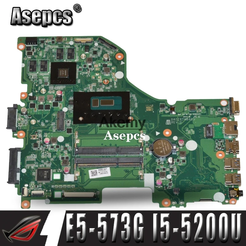 E5 573G материнская плата для For Acer Aspire 573 GT940M 2 GB DA0ZRTMB6D0 тестовая работа 100%