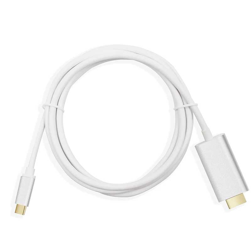 Кабель для видеосъемки Type c HDMI кабель USB C 1 8 м 4K x 2K поддержка 3 серебристый usb
