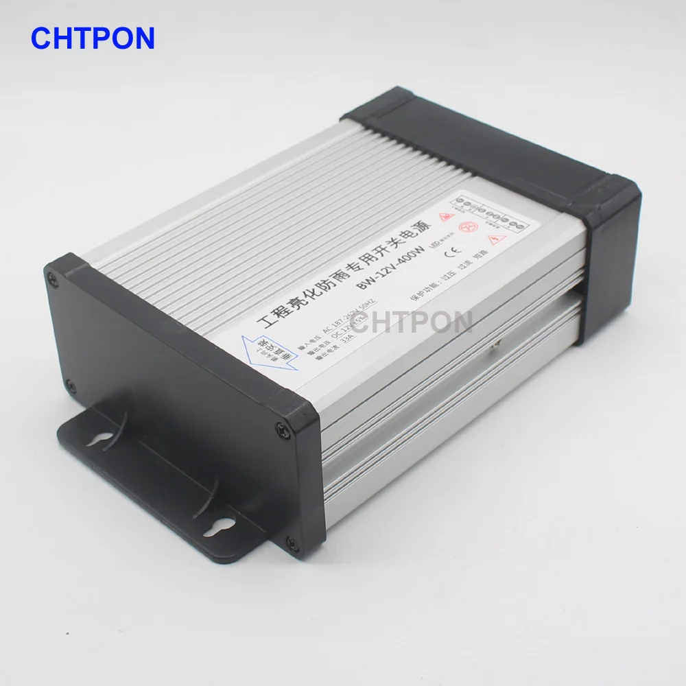 DC12V AC220V 60 Вт 100 200 250 400 LED Драйвер освещение Трансформатор непромокаемый источник