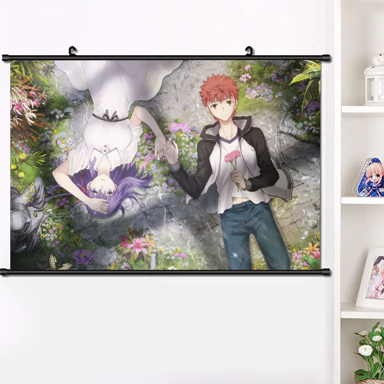 Аниме Fate/stay night: небес чувствовать себя Sakura Matou прокрутки плакат манга настенные