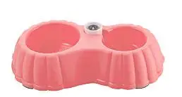 

Pet Automatic Water-saving plastic dog bowl A bowl of dual-use for drinking and eating Polypropylene safety and non-toxic