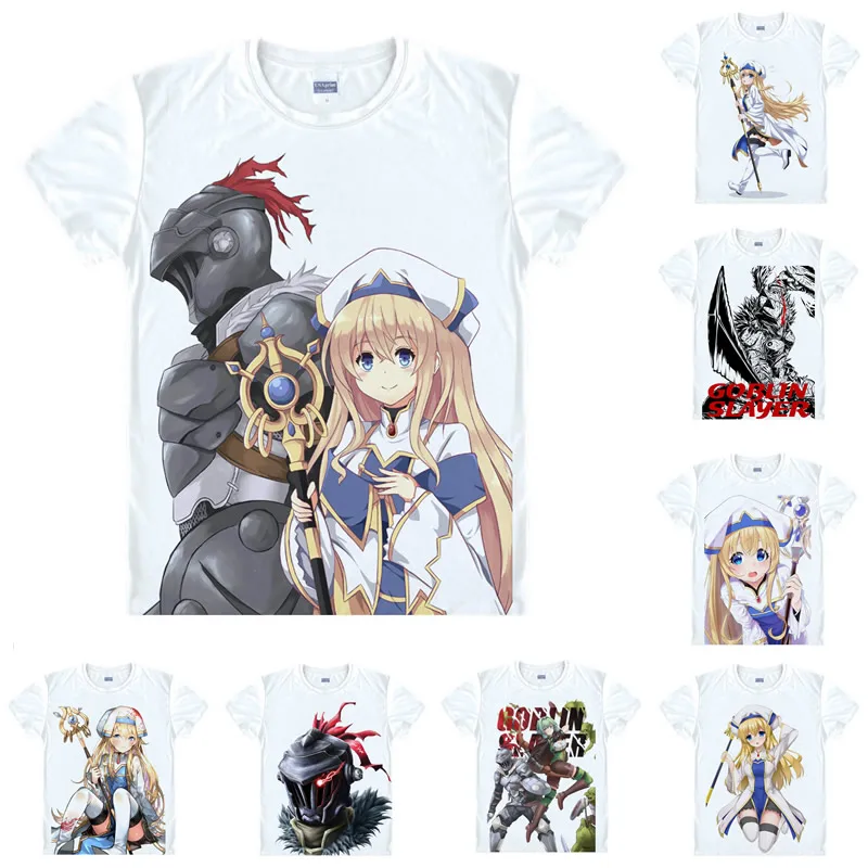 Футболка Coolprint Goblin Slayer Goburin Sureiya Priestess Onna Shinkan Повседневная футболка Премиум с
