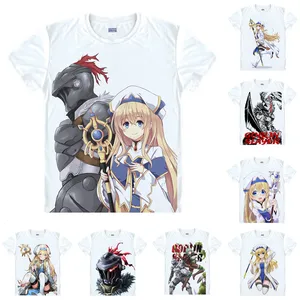 Футболка Coolprint Goblin Slayer Goburin Sureiya Priestess Onna Shinkan Повседневная футболка Премиум Футболка с принтом рубашки с коротким рукавом