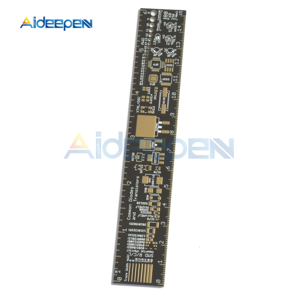 Линейка PCB 15 см для электронных инженеров производителей Geeks вентиляторов Arduino