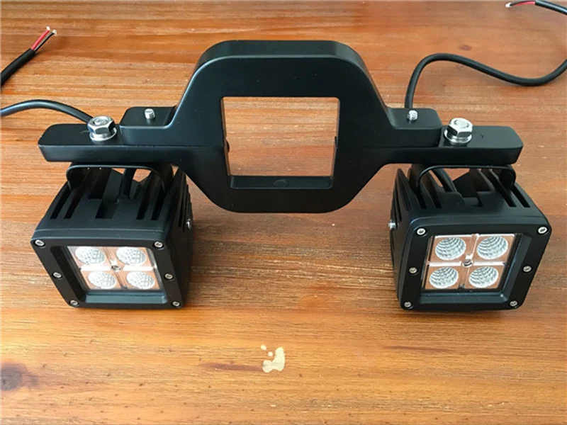 1 комплект Автомобильный задний крюк для буксировки кронштейн приемник