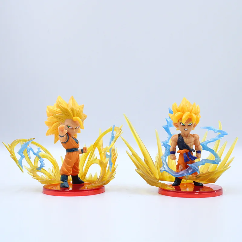 9 шт./лот Сон Гоку гохань растет плавки капусты Jiren Cell friezgotenks Buu Broli маленький Beerus WCF