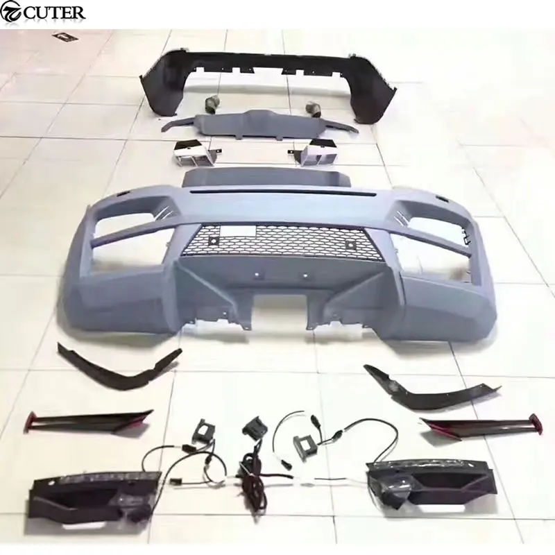 Комплект широкого кузова автомобиля ST style полипропиленовый Неокрашенный