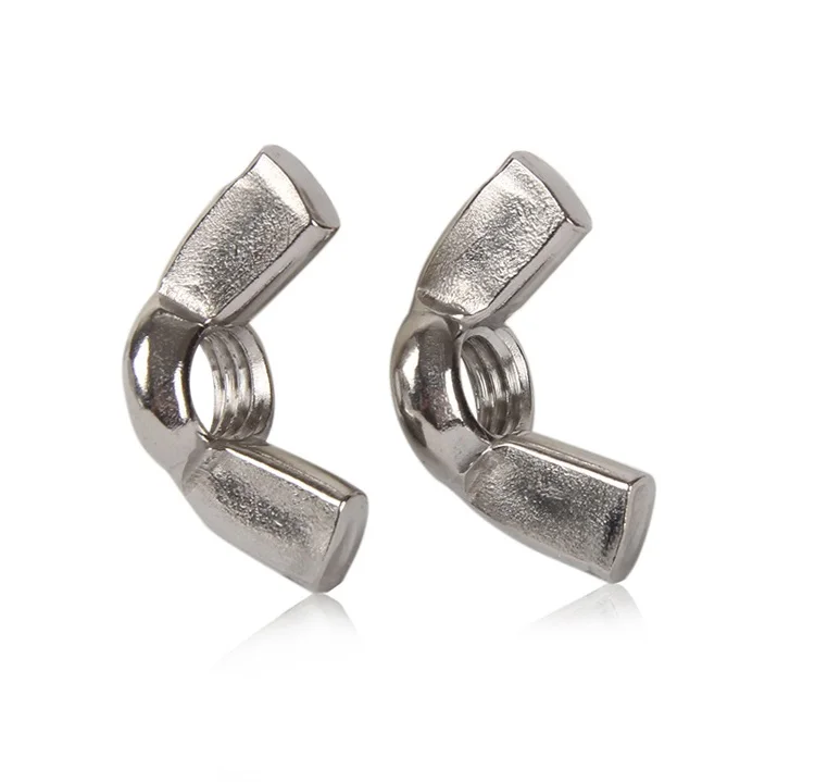 M3/M4/M5/M6/M8/M10/M12 7 размеров 304 нержавеющая сталь ручная затяжка гайка бабочка гайки