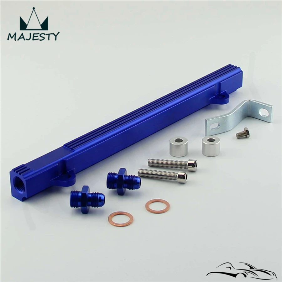 Синий топливный инжектор с высоким потоком для Lancer Evolution EVO 7 8 9 4G63 01 05|fuel rail|injector
