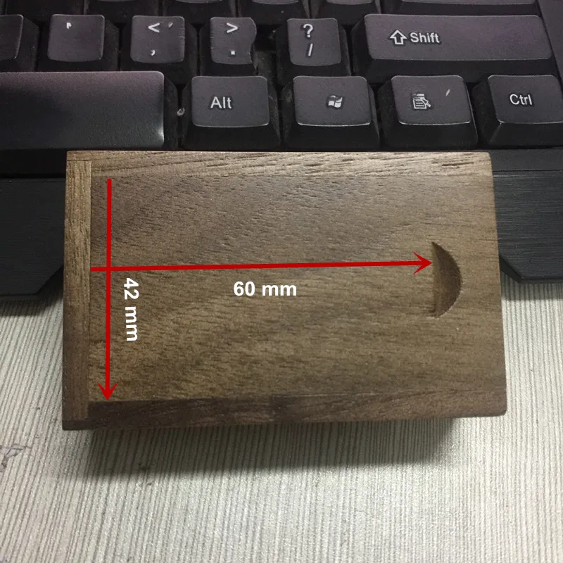 Новый логотип на заказ деревянная USB флешка с интерфейсом 3 0 из орехового дерева
