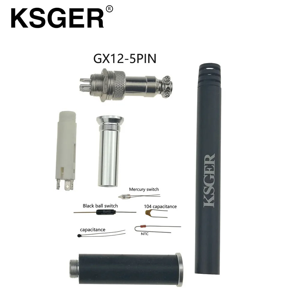 KSGER сплав металла 9501 железная ручка электрического паяльника DIY наборы для fx951 STC/STM32 OLED паяльная станция запчасти