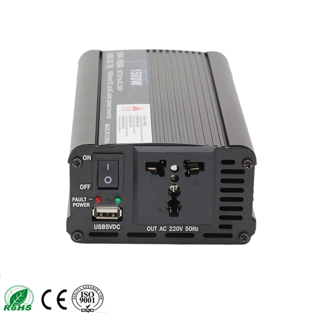 500 ватт DC12V к AC220V портативный автомобильный инвертор зарядное устройство конвертер адаптер модифицированный синусоидальный преобразователь