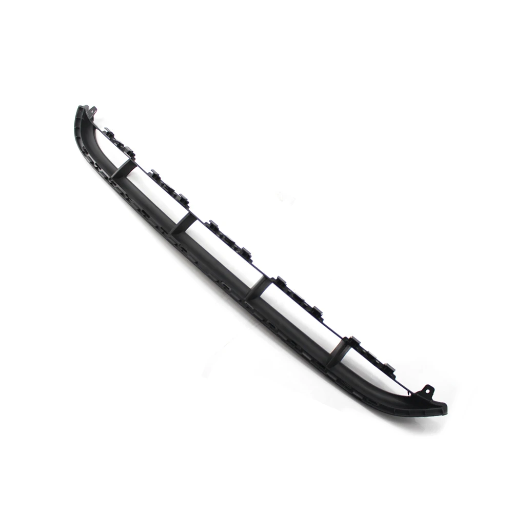 Передний бампер Нижняя лицевая решетка гриль черный Кронштейн Fr Audi Q7 Facelift 10