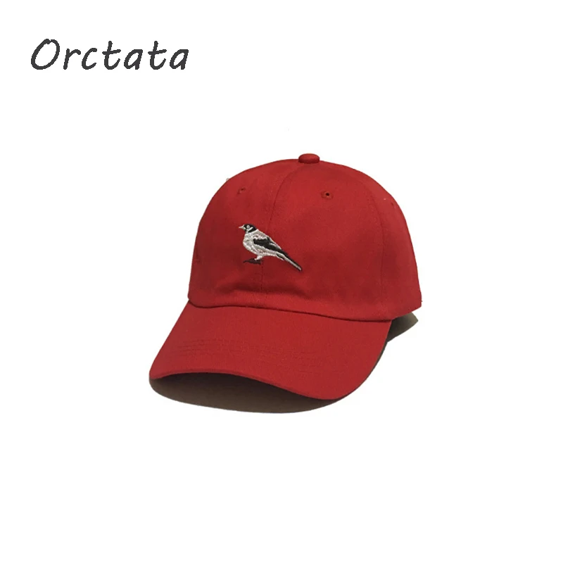 

Summer Soft Top Baseball Caps Men Women Unisex Fashion Adjustable Cotton Bird Embroidery Hats Outdoor Travel Beach Snapback Hat