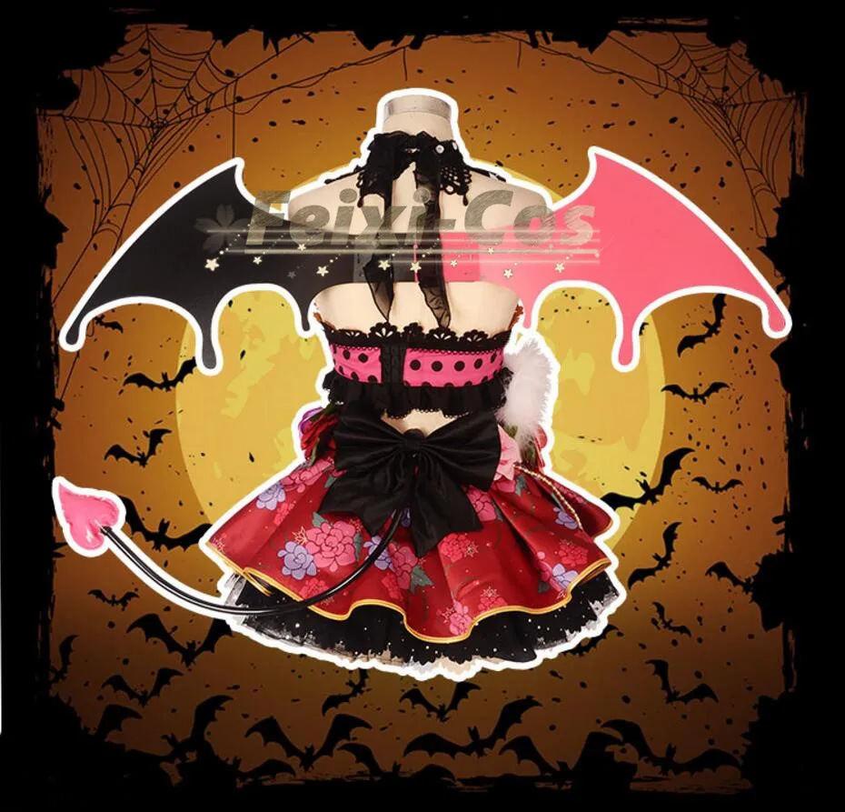 Обувь в стиле аниме Живая любовь! Ayase Eli Little Devil Пробуждение Косплей Cotume Cos платья