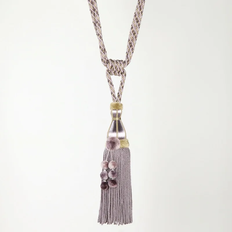 Высокое качество элегантный стиль декоративные занавески украшения аксессуары